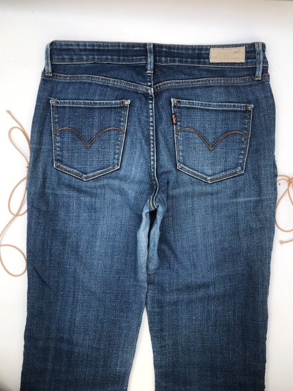 Producto - Eyelet Oxford jeans elastizado - 7