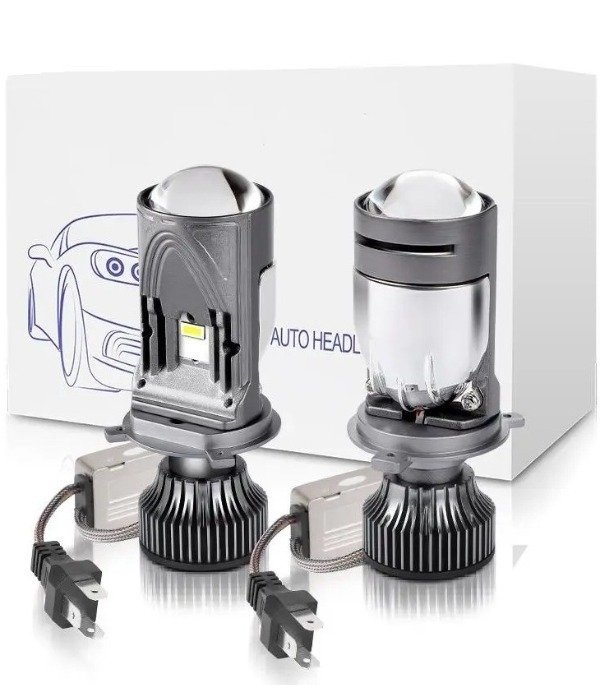 Producto - CREE LED H4 PROYECTOR LUPA CANBUS (12 - 24 V.)