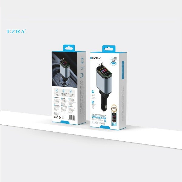 Producto - Modulador Carga Rápida 4en1 Cargador USB+TYPE C+IOS CR76.