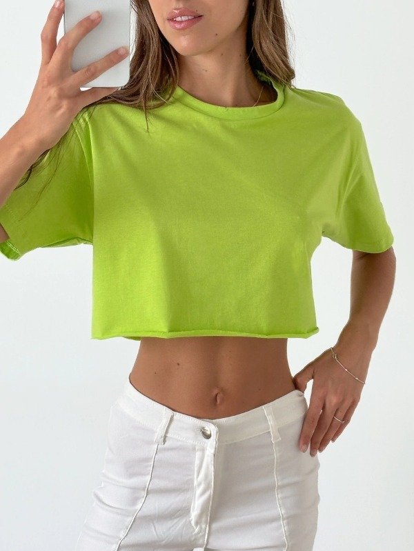 Producto - Remera crop oversize