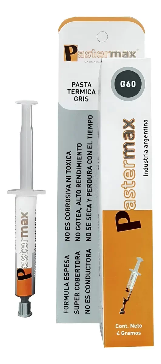 Producto - Pasta térmica Pastermax A60 4GR