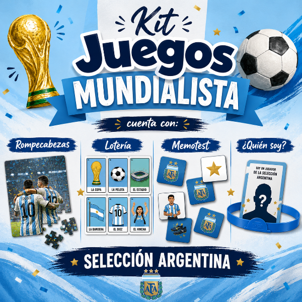 Producto - Kit juegos mundialista