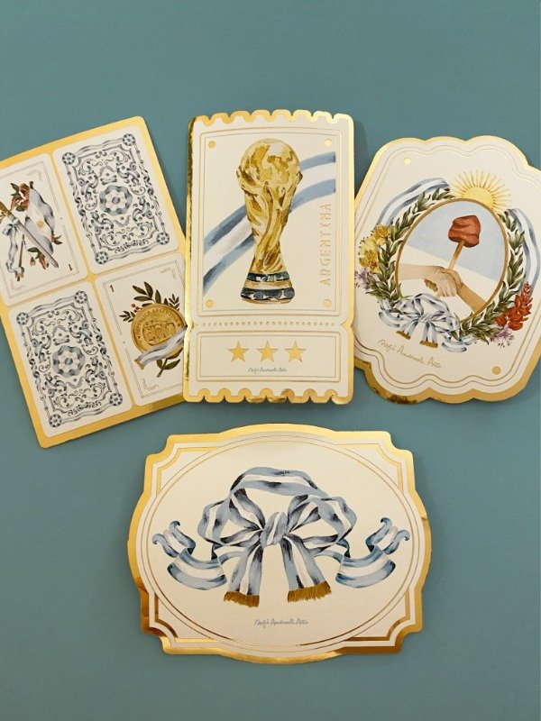 Producto - Pack stickers CHICOS "ICONOS ARGENTINOS" X 4