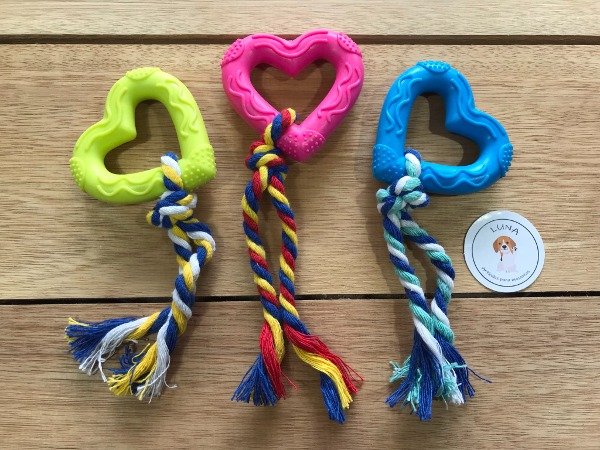 Producto - Mordillo corazón con soga