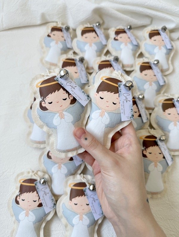 Producto - Souvenir angelito niño y niña - combinados