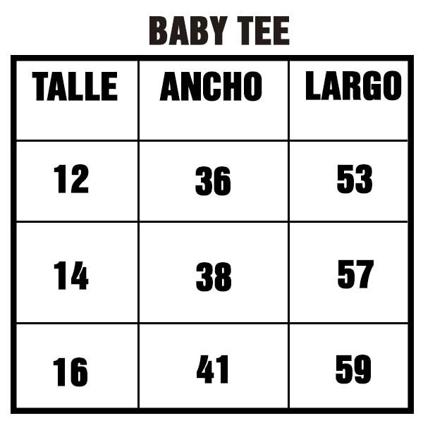 Producto - BABY TEE SAKATUMBA - 2