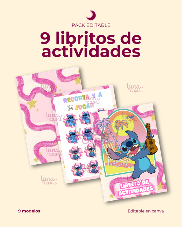 Producto - 9 libritos de actividades