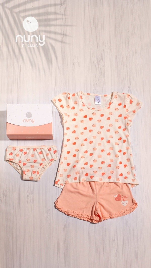 Producto - Pijama Verano NUNY Corazones