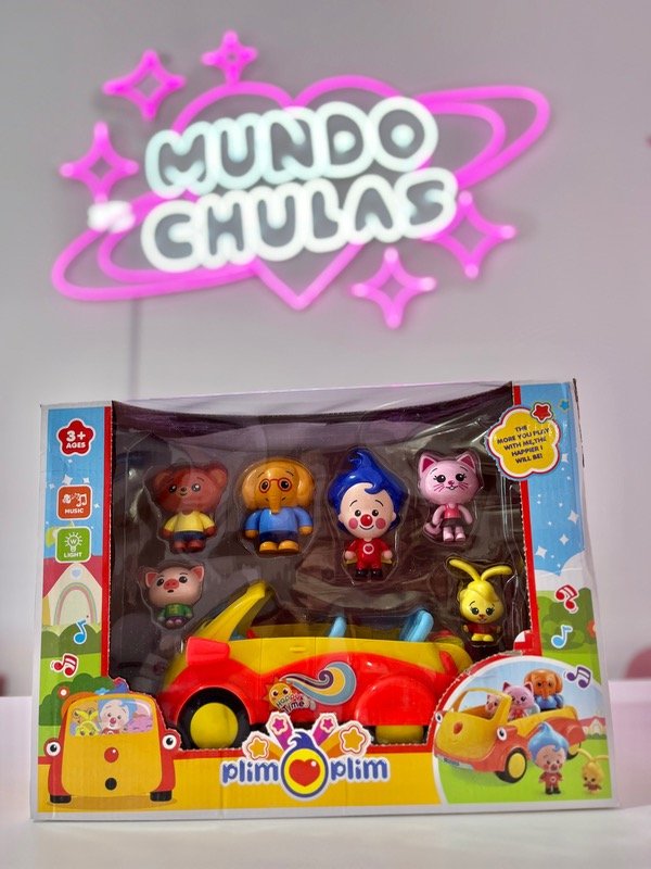 Producto - Auto de Plim Plim y sus amigos + luces y musica
