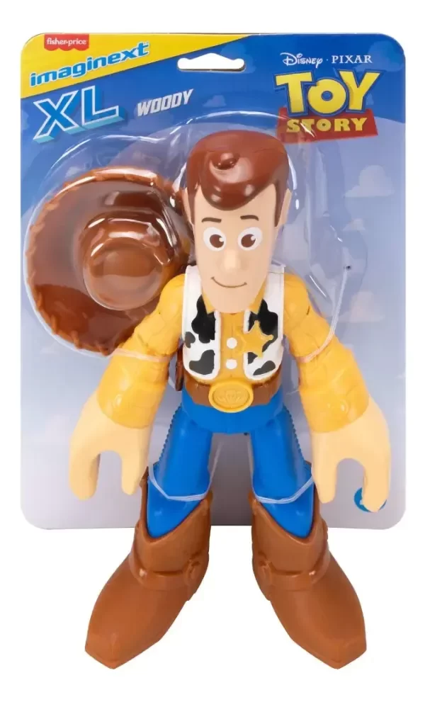 Producto - Figura Woody Xl Toy Story Imaginext 23cm Mattel +3 Años - 2