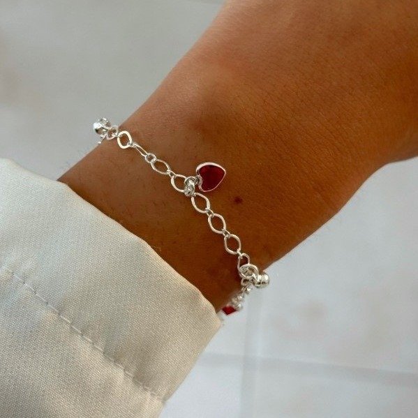 Producto - Pulsera Prada Laminada Plata 925