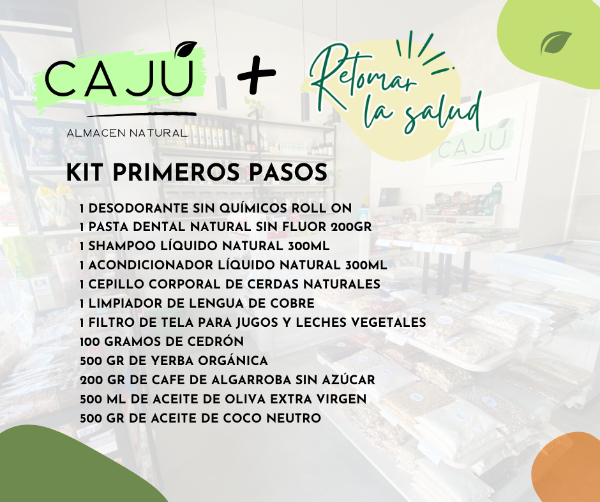 Producto - Kit Primeros Pasos Retomar La Salud