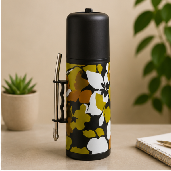 Producto - Mate Autocebante Geo Diseño Moderno 500cc con Bombilla