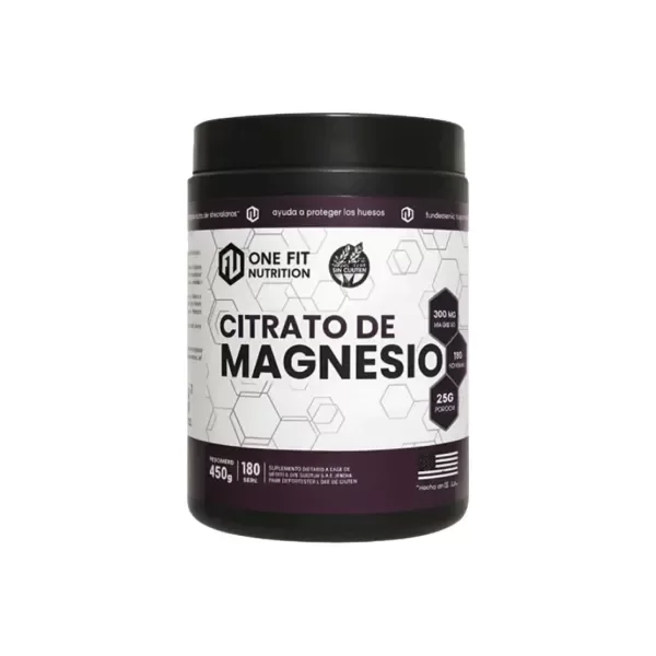 Producto - Citrato de Magnesio x 450g - One Fit