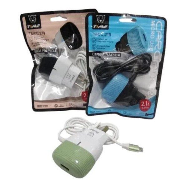 Producto - CARGADOR CON CABLE MICRO USB 2.1A (jo26)