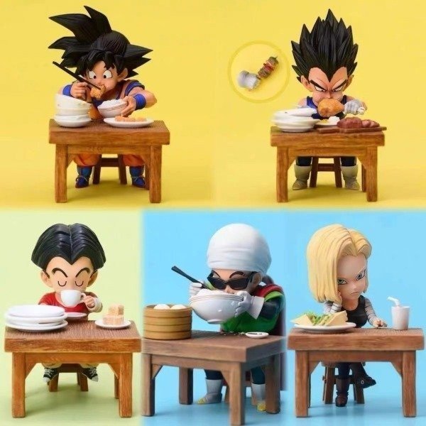 Producto - Figuras Dragon Ball comiendo (9cm) - Ingrese para elegir