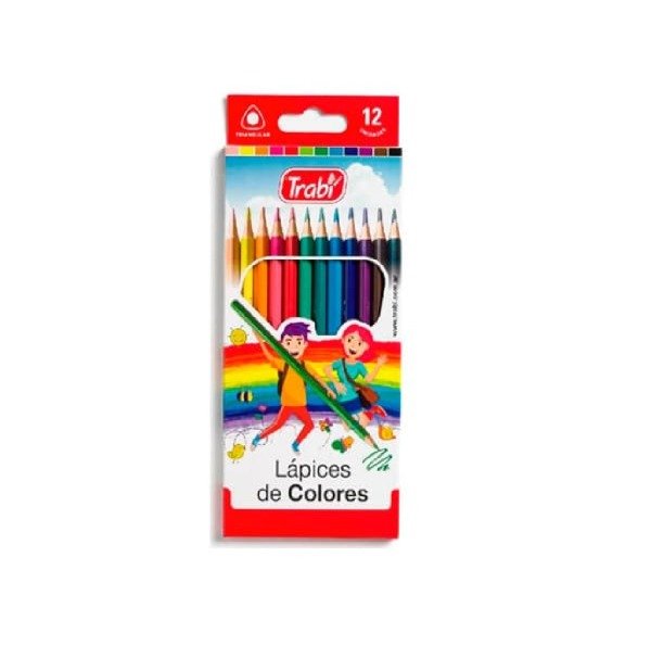 Producto - Lápices de colores x12 TRABI