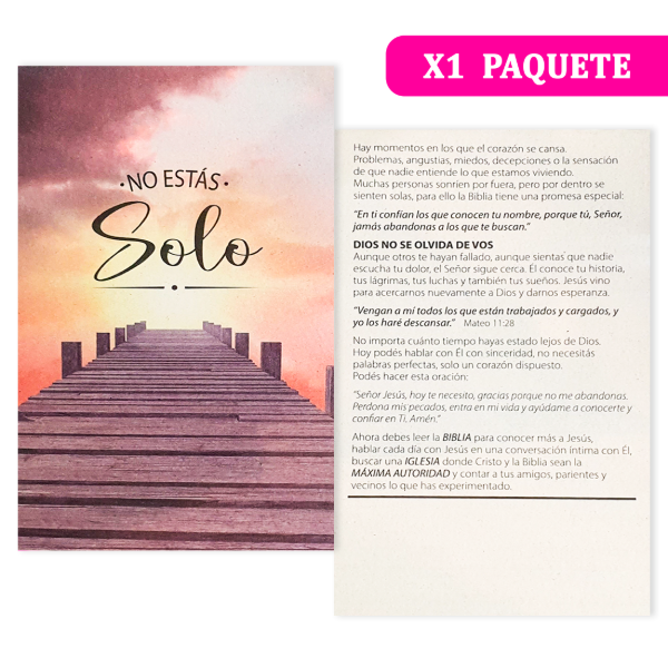 Producto - PROMO Tratados / Folletos Mod. 009 (PACK DE 200 UNIDADES)