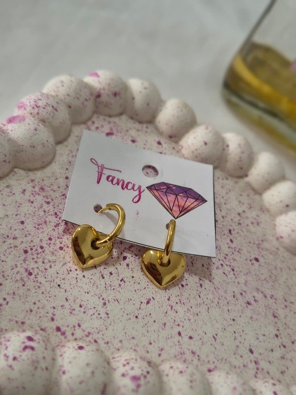 Producto - Argollitas dije bombe corazon ad