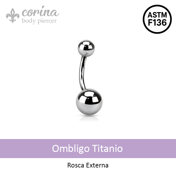 Producto - Ombligo Titanio