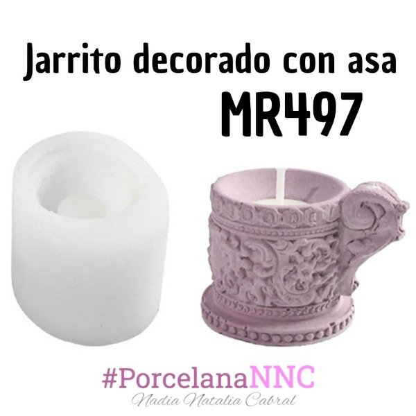 Producto - Jarrito decorado con Asa MR497