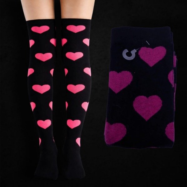 Producto - Medias Bucaneras Corazones