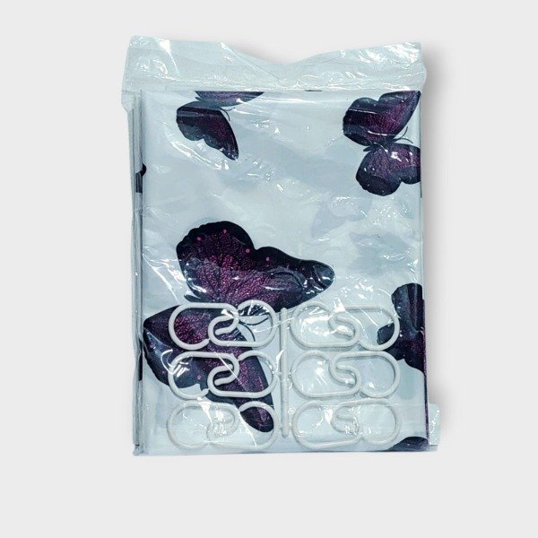 Producto - Cortina de Baño doble Tauro Mariposa