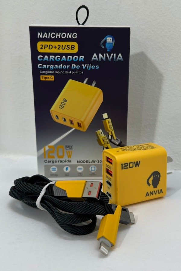 Producto - Cargador rápido ANVIA 1200W