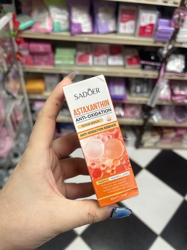 Producto - serum antioxidante de astaxantina