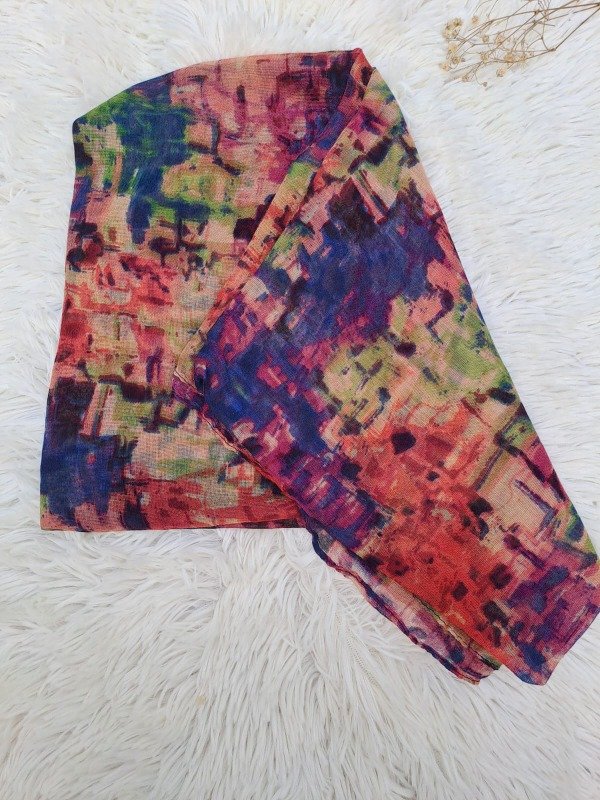 Producto - PEST04 Pañuelo Tela Estampado Multicolor