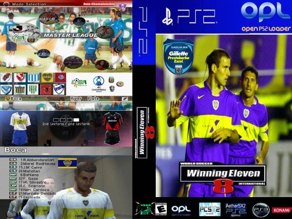 Producto - WINNING ELEVEN 8 FUTBOL BOLIVIANO 2005-2006 CON LIGA ARGENTINA