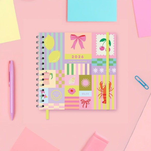 Producto - Agenda cuadrada diaria la dolce vita!