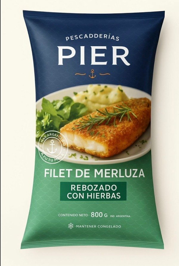 Producto - Merluza Rebozada c/Finas Hierbas - 800 gr