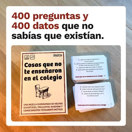 Producto - COSA QUE NO TE ENSEÑARON EN EL COLEGIO - 2