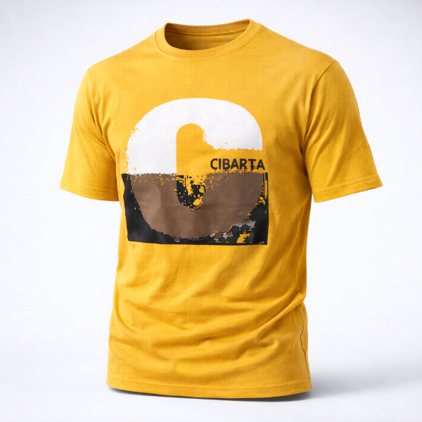 Producto - Remera Deportiva Creative Cibarta Naranja algodón