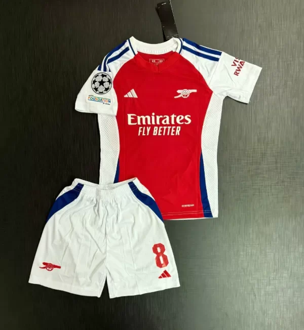 Producto - CONJUNTO IMPORTADO ARSENAL TITULAR NIÑOS #8 ODEGAARD