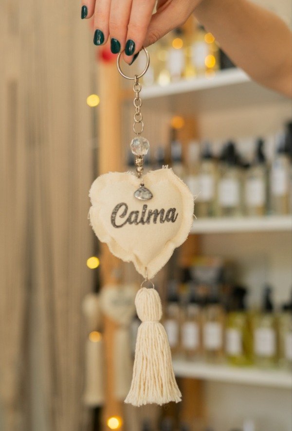 Producto - Llavero con frases y borla