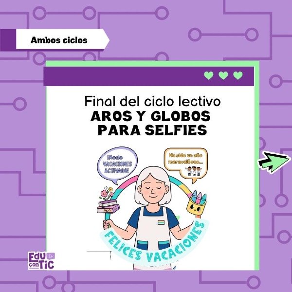 Producto - FIN DE CURSO: AROS Y GLOBOS PARA SELFIES