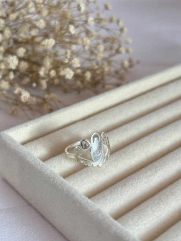 Producto - Anillo modelo 12 acero blanco