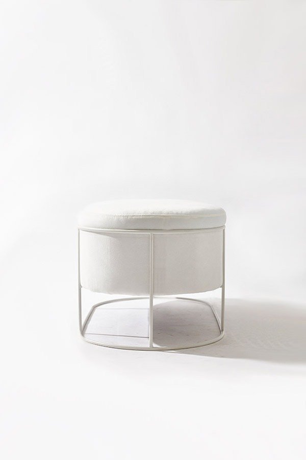 Producto - Puff Fomu small color Hueso