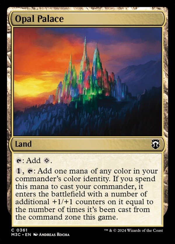 Producto - Opal Palace  Modern Horizons 3 Commander