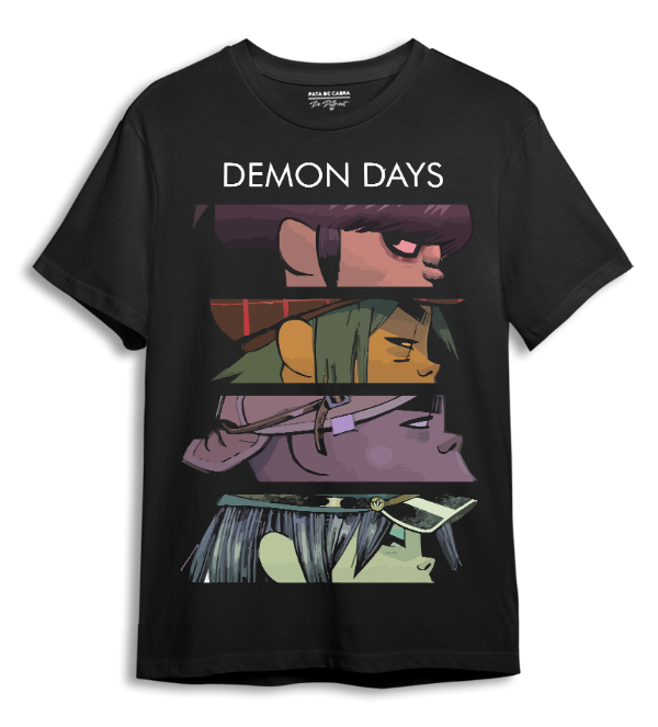 Producto - Remera Gorillaz - Demon Days TALLE S