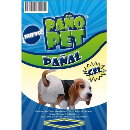 Producto - Pañales x 3 (Ch-Med-Gde-Xgde) Paño Pet