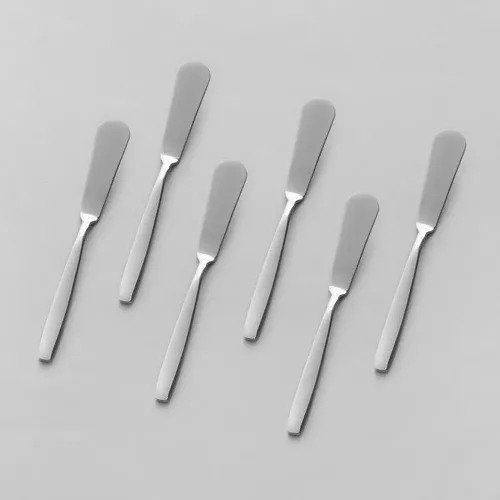 Producto - Set 6 Cuchillo De Manteca Volf Linea Vento Acero Inoxidable