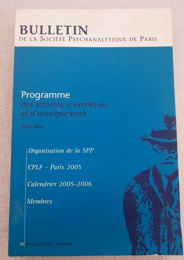 Producto - Bulletin De La Societe Psychanalytique De Paris #77
