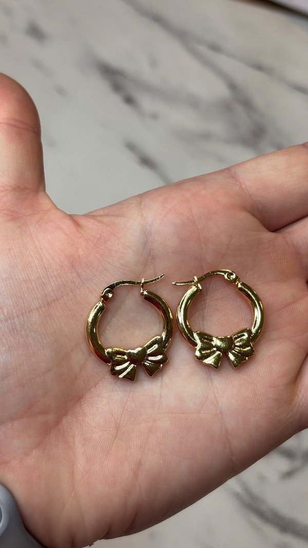 Producto - Aros acero quirúrgico dorados varios modelos - 1