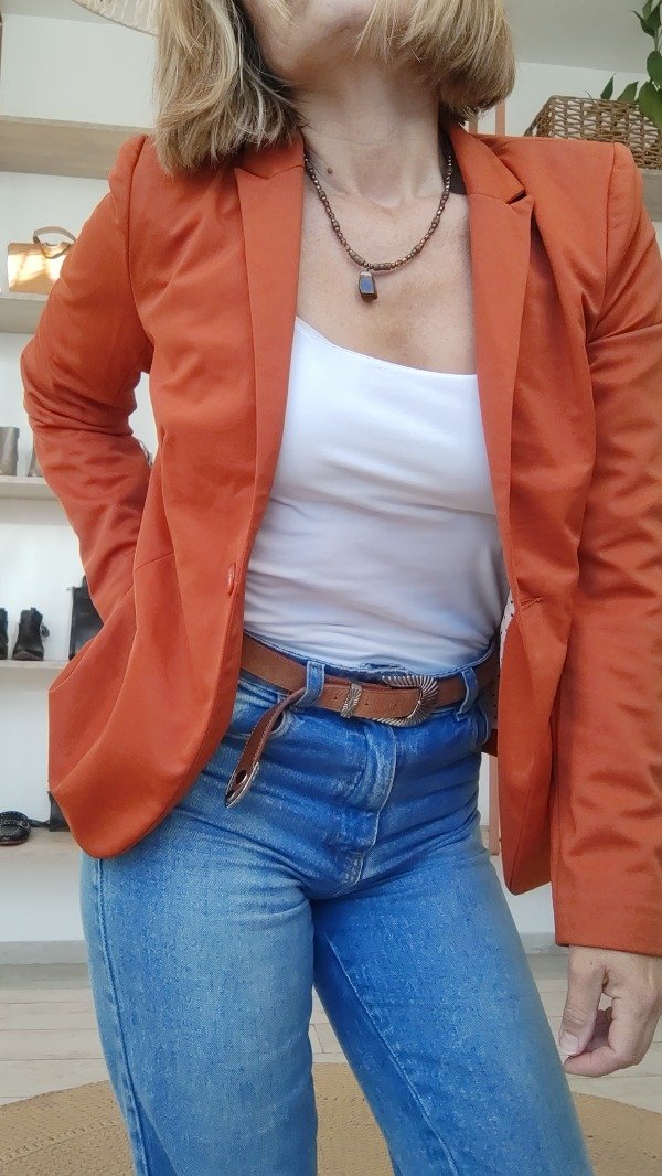 Producto - Blazer sastrero óxido