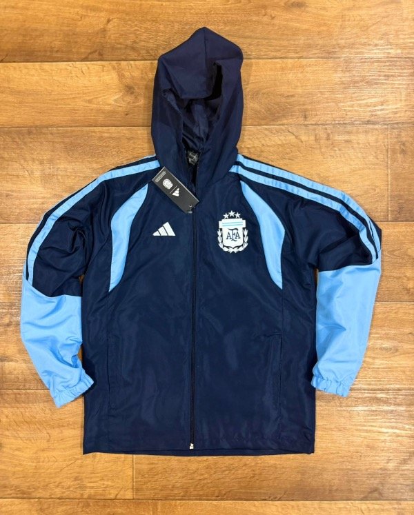 Producto - CAMPERA ROMPEVIENTOS ADIDAS AFA SELECCIÓN AZUL