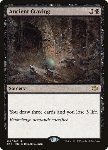 Producto - Ancient Craving  Commander 2015