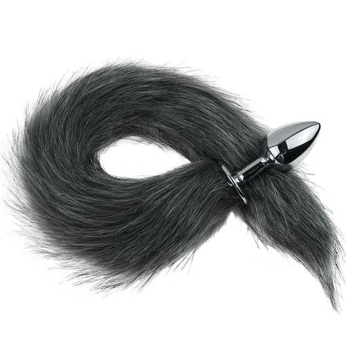 Producto - Anal Plug Tail Metal  Black